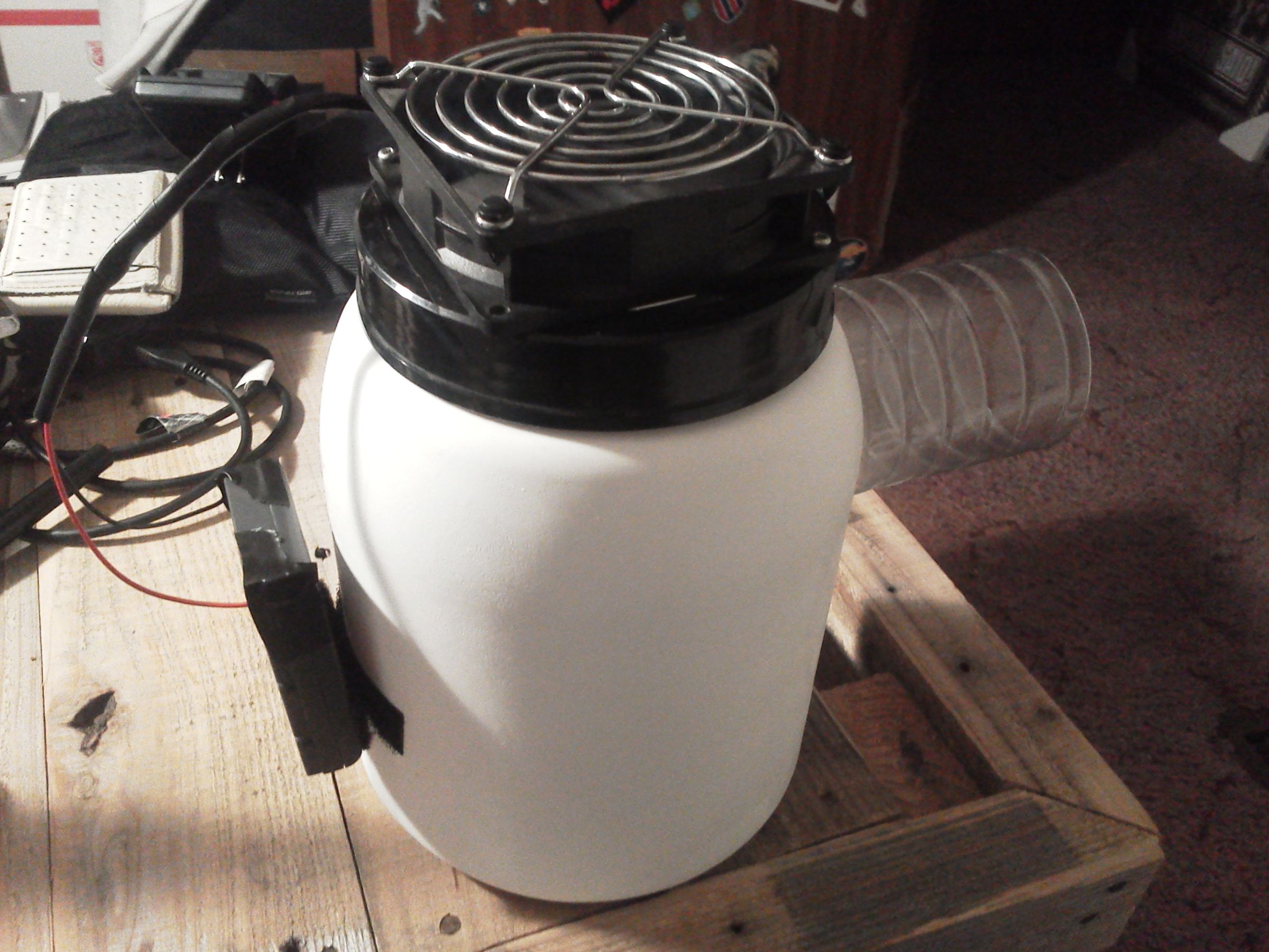 Cold Air Fan From Reused Plastic Bottles 4 Steps (with Pictures