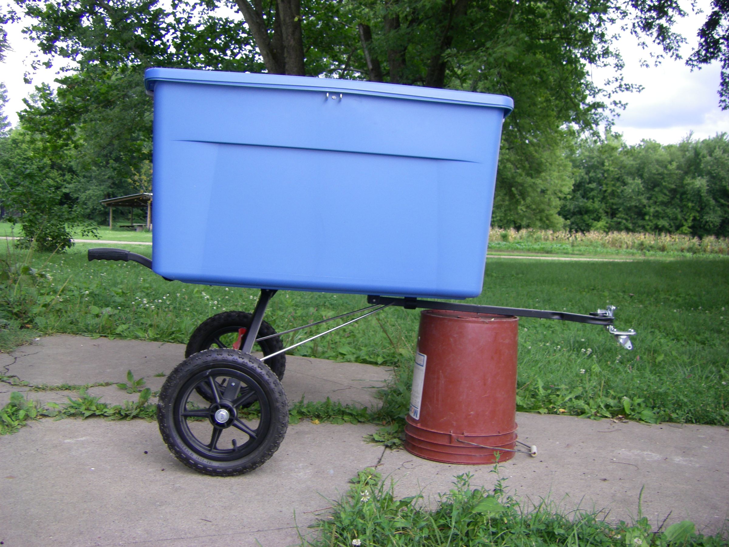 Building a Strong Flexible Bicycle Trailer Coupler. 4 Steps