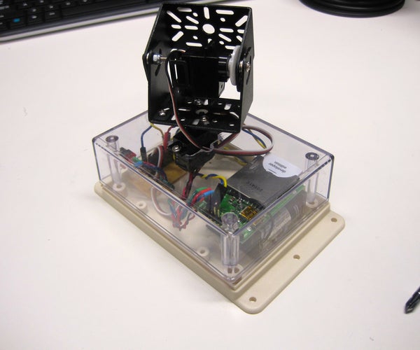 ImpBot: a Pan-Tilt Electric Imp Robot