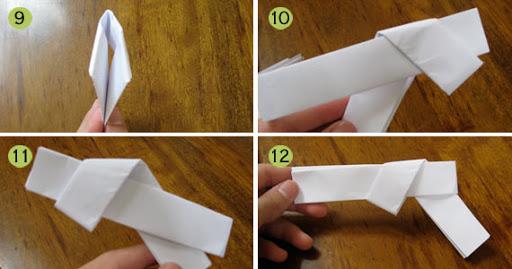 How To Make A Paper Pistol 6 Steps Instructables