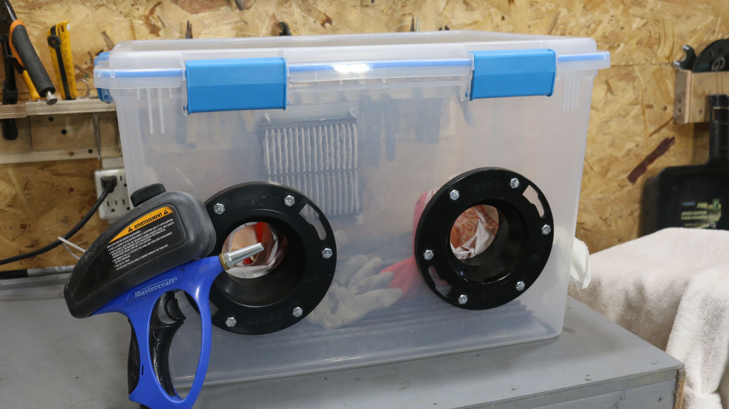 Diy Sandblasting Cabinet And Etching Glass 4 Steps With Pictures Instructables