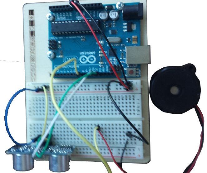 DIY guide for SIMPLE ARDUINO ULTRASONIC SENSOR DOOR ALARM / motion detector NO PIR !!!! with step-by-step instructions