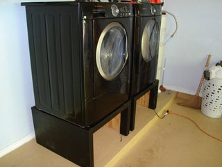 Washing Machine And Dryer Pedestal Stand A Diy Happiness 5 Steps With Pictures Instructables