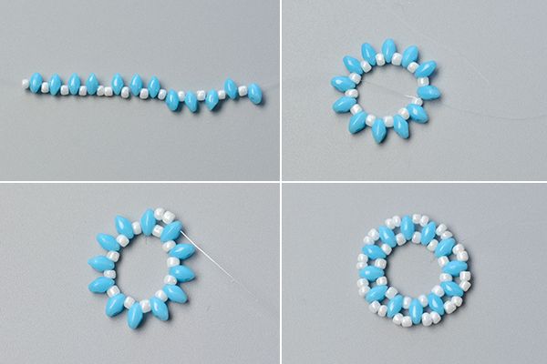 Download Pandahall Original Diy Project How To Make A Bead And Wire Flower Chain Necklace 7 Steps With Pictures Instructables