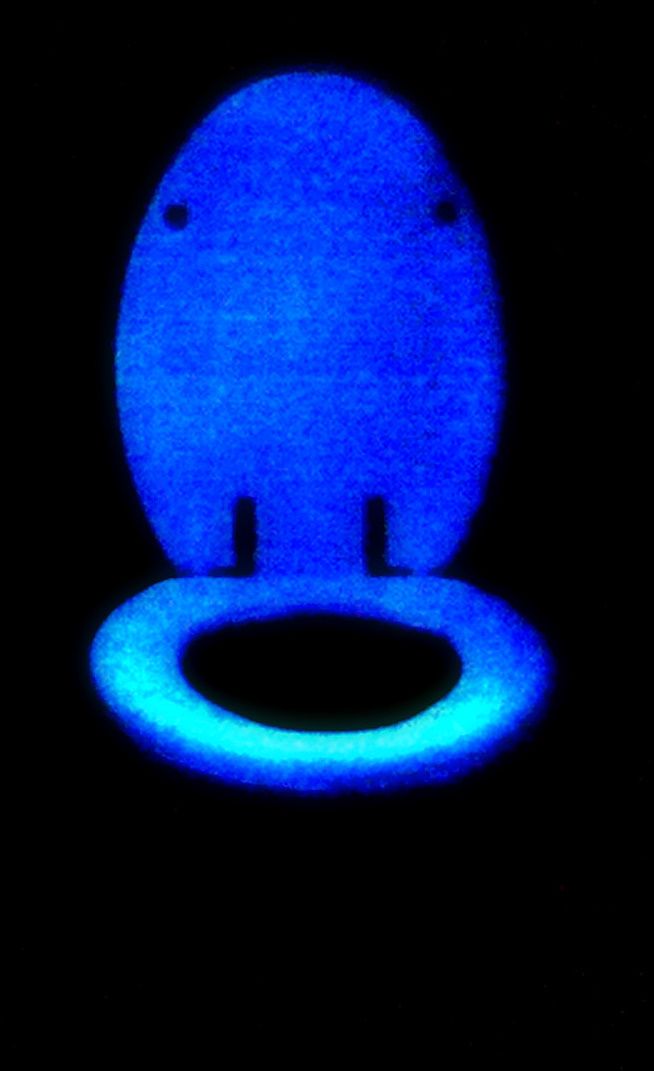 Step-by-step guide for glow in the dark commode seat DIY Project DIY project