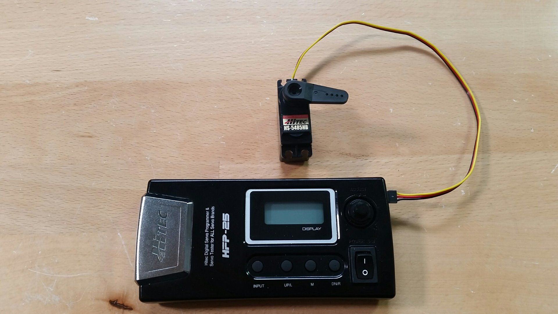 Hitec HFP25 Programmer How to Adjust Hitec Digital Servo Endpoints