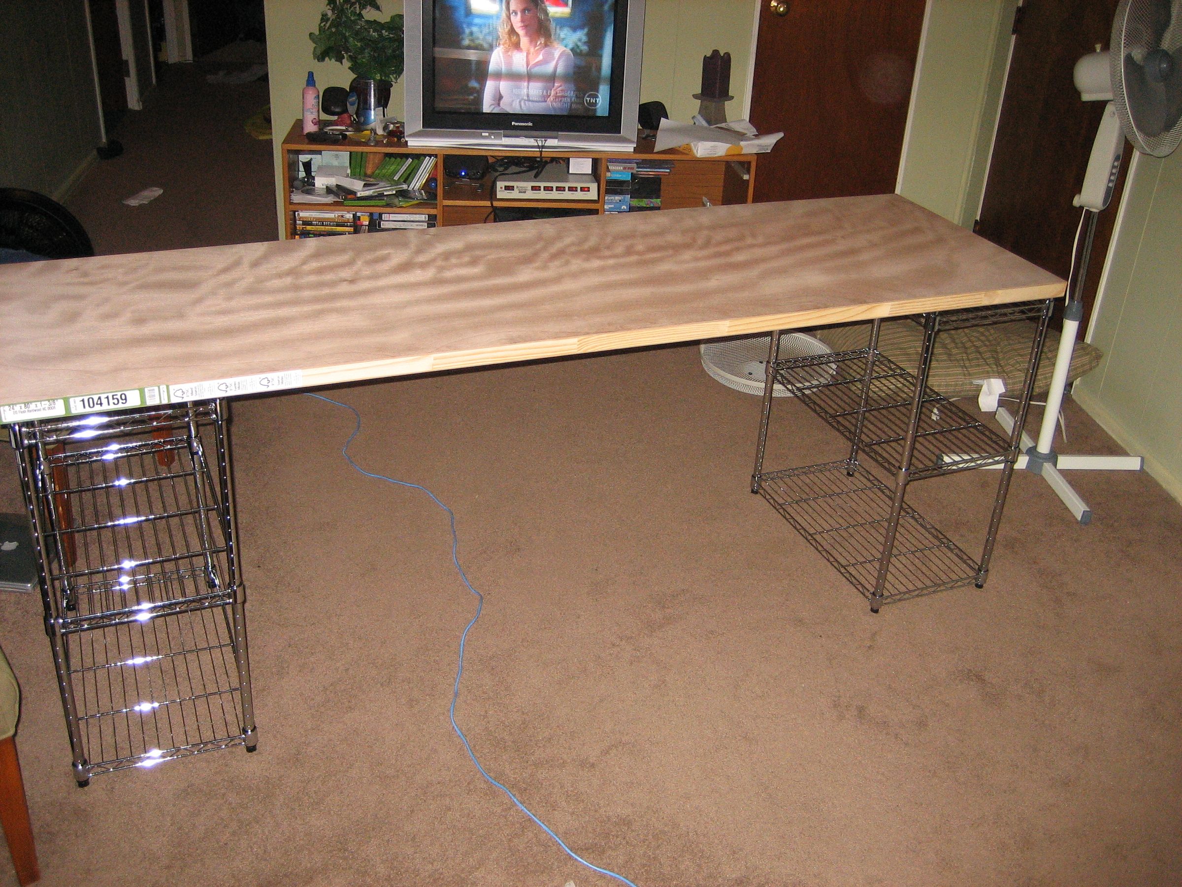 Cheap and Easy Desk 5 Steps Instructables