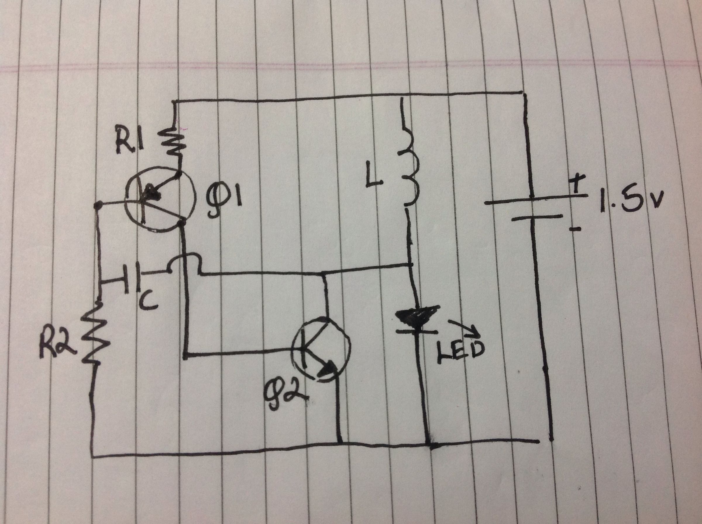 Super Simple Inductor Joule Thief! 5 Steps (with Pictures