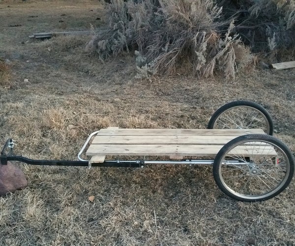 Flatbed Bicycle Trailer
