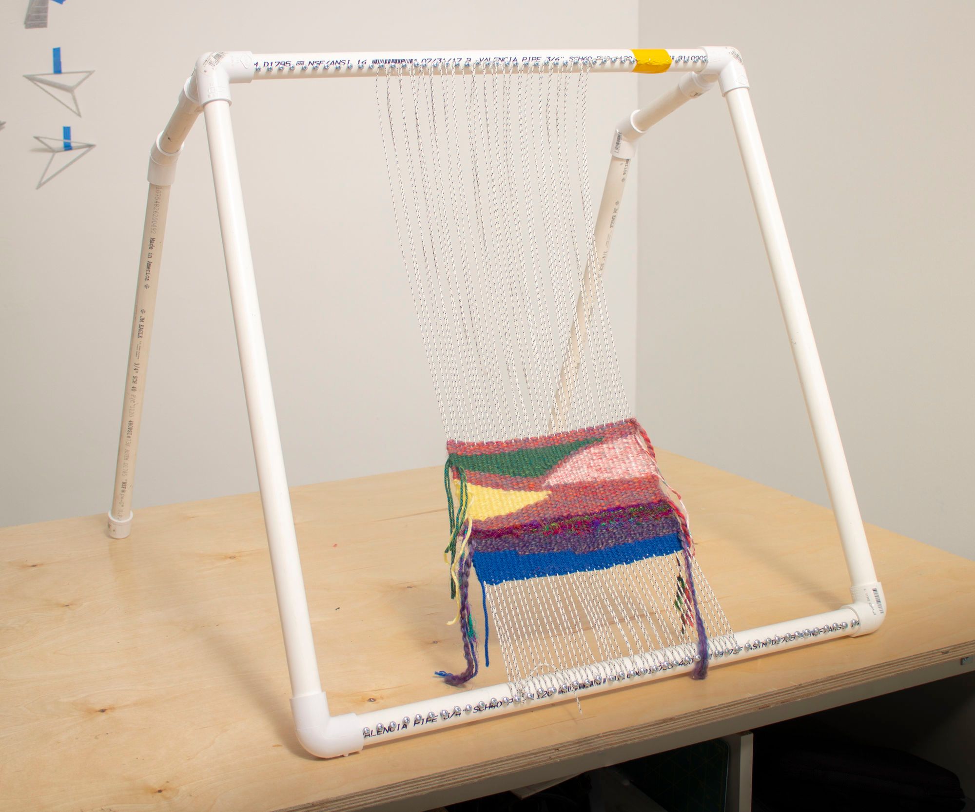 Make a Basic Loom With PVC Pipe 15 Steps (with Pictures) Instructables