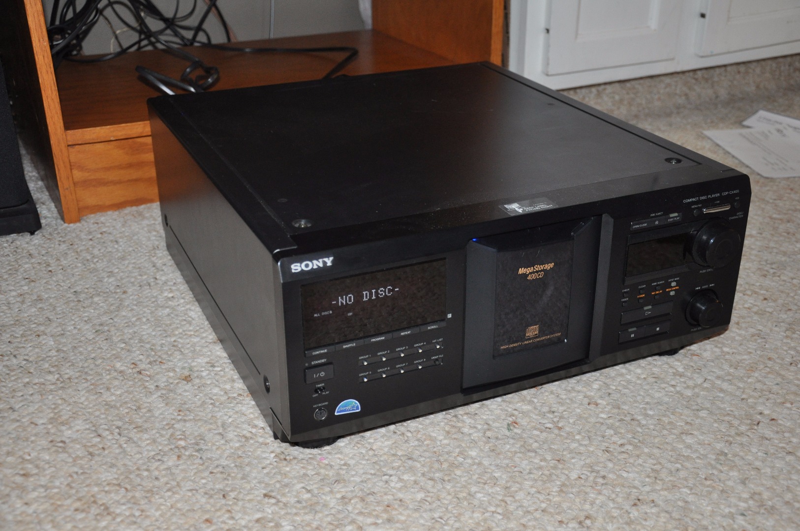Fix "Table Error" on Sony CD Changer 3 Steps Instructables