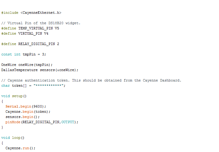 Add Your Arduino to Your Cayenne Dashboard (The Arduino IDE Part)