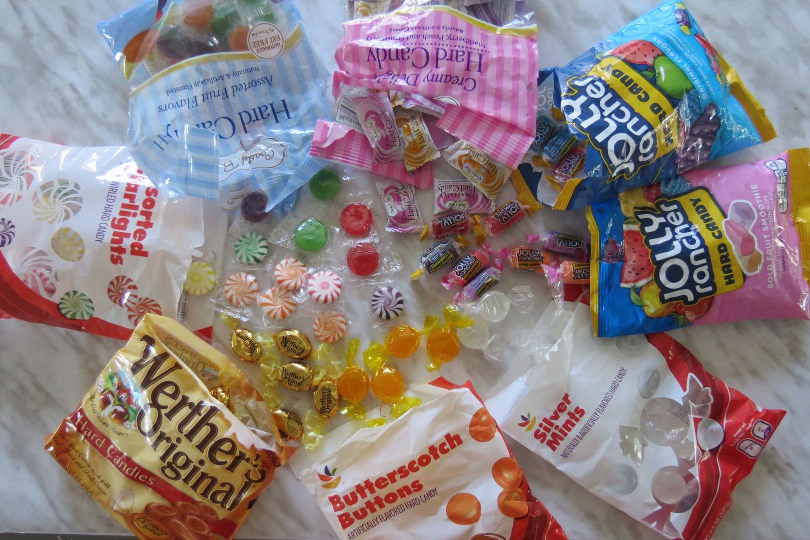 Agate Rock Lollipops From Crushed Candy Simple and Easy! 4 Steps