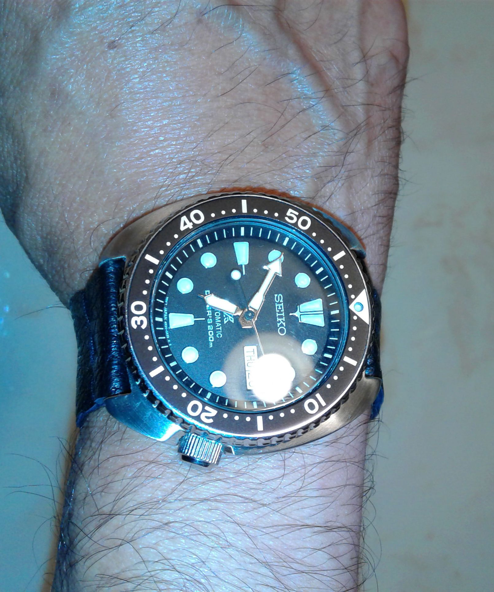 Wrist Watch - Leather  Band