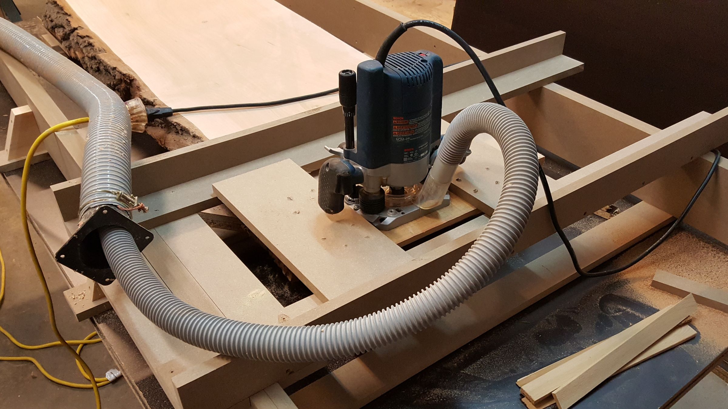 Large Wood Slab Planer : 3 Steps - Instructables