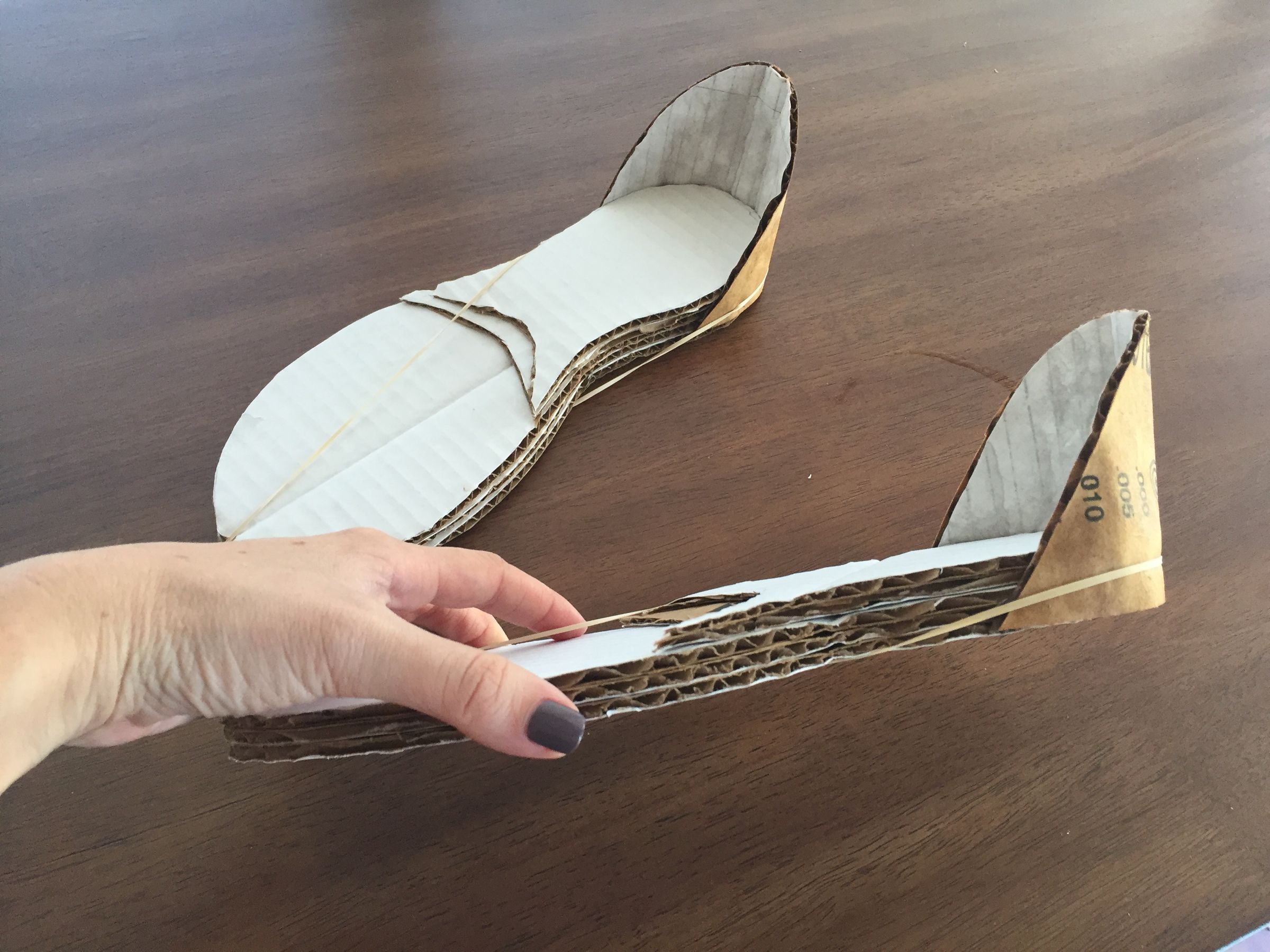 Transform Recycled Cardboard Into Shoes 26 Steps (with Pictures