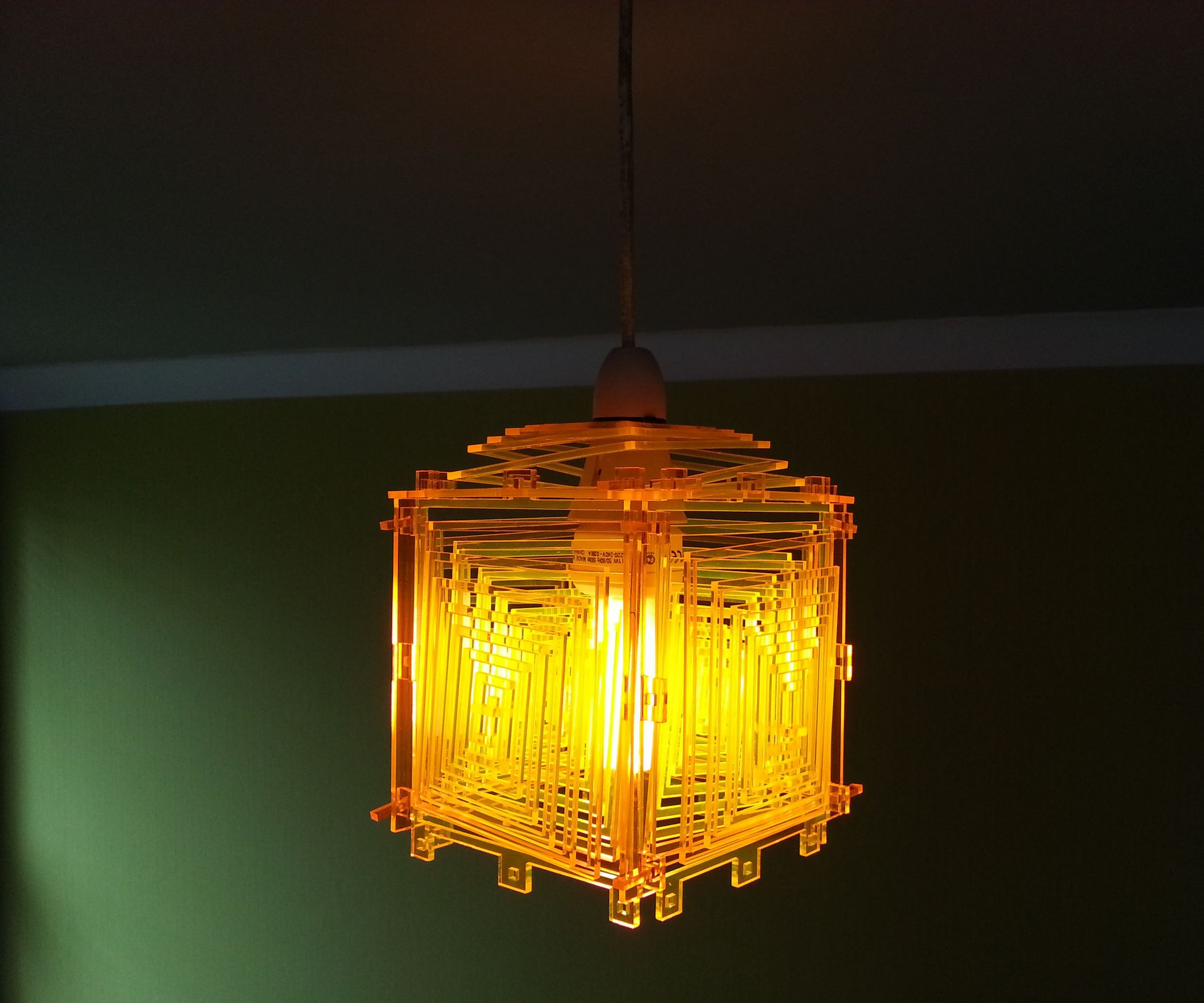 Acrylic Laser Cut Lampshades 12 Steps Instructables