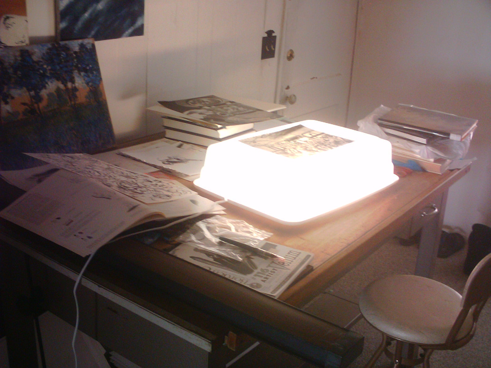 Cheap Light Box for Drawing or Inking Or... Instructables