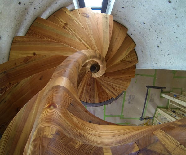 Spiral Staircase With a TON of Curves