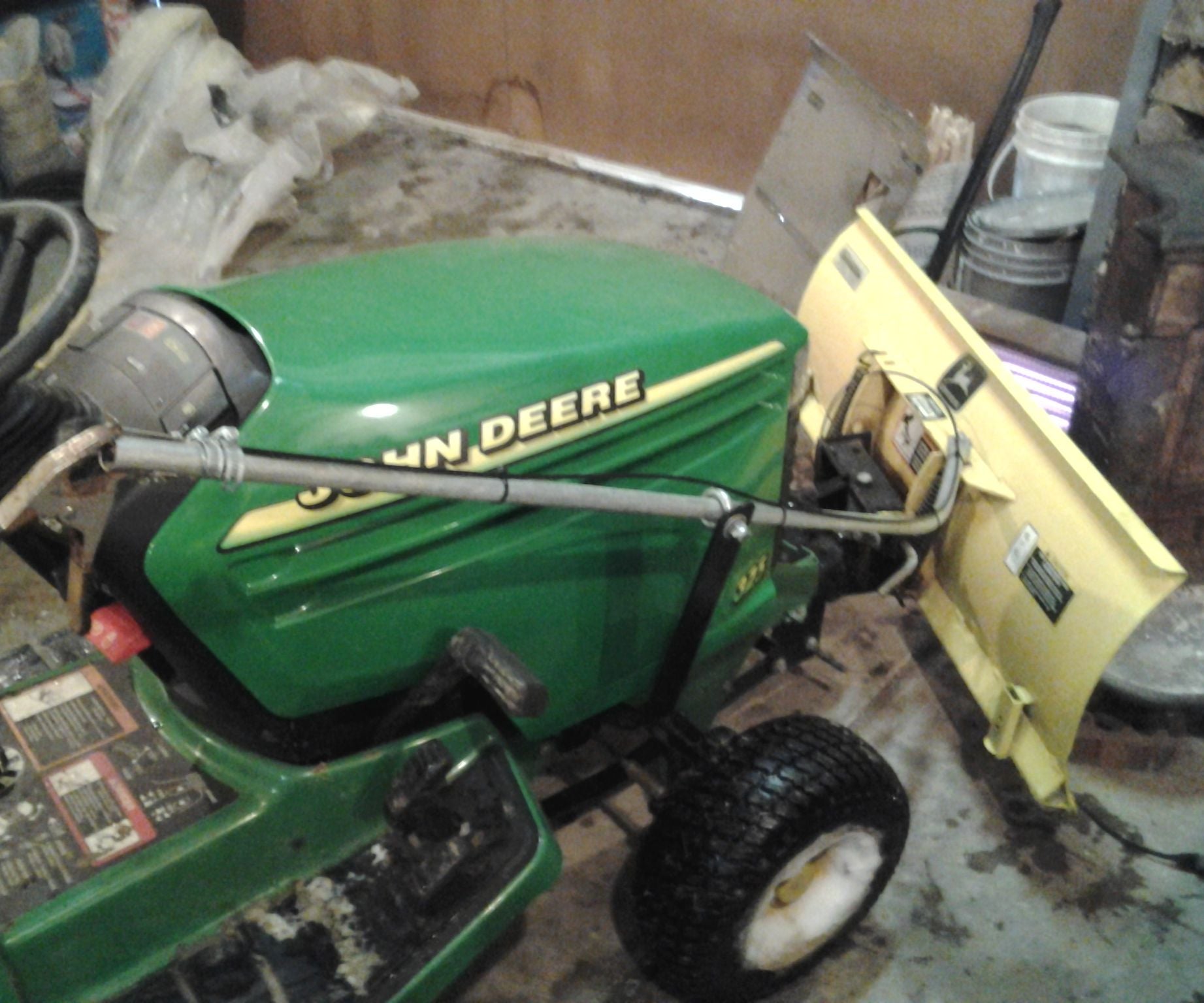 Snow Plow Tilt Adjuster (John Deere 325) 8 Steps Instructables