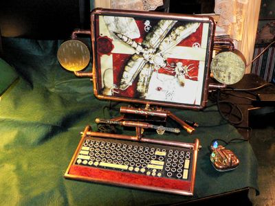 Miss Betsy's Steampunk Monitor : 10 Steps (with Pictures) - Instructables