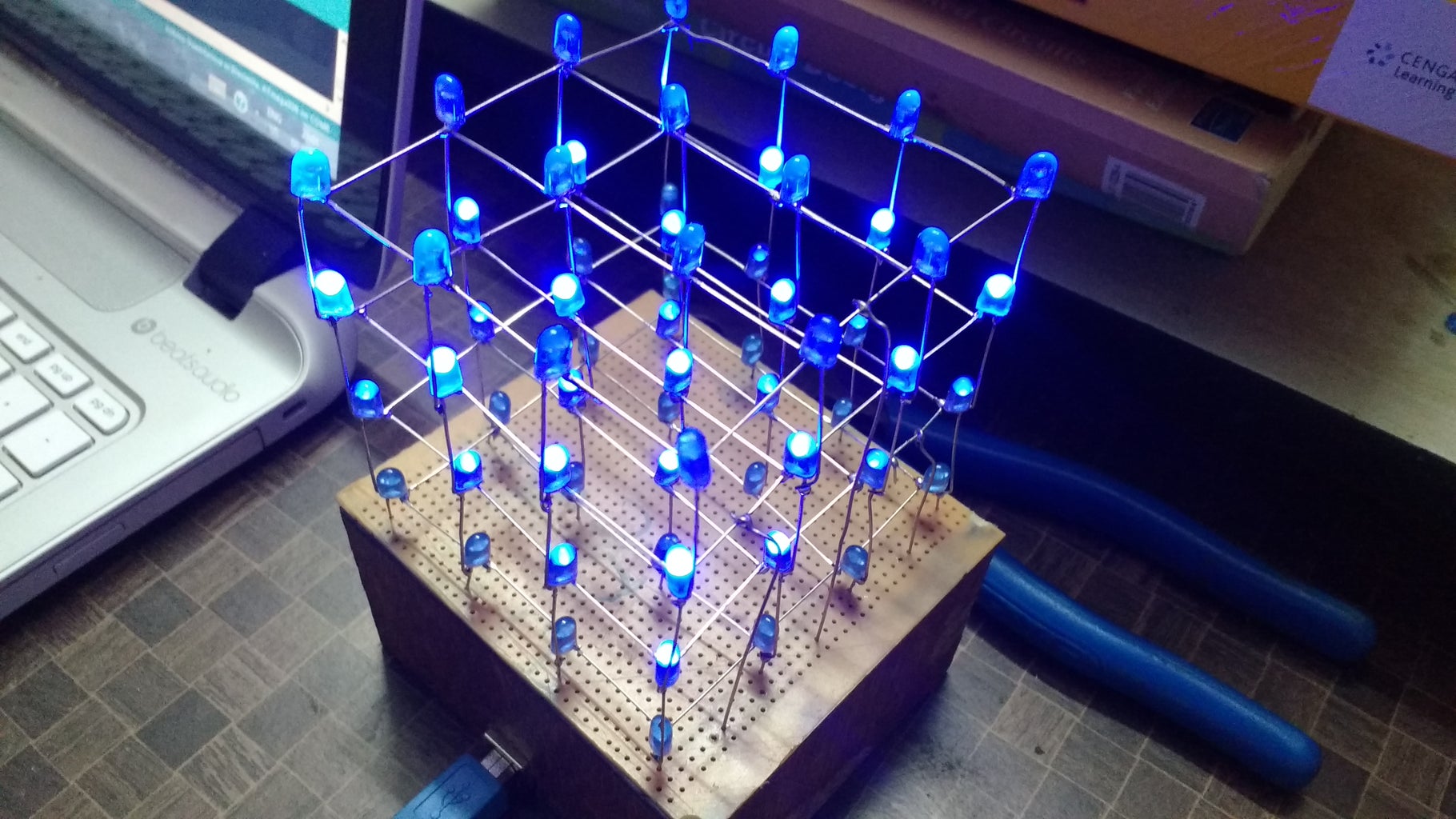 LED CUBE 4X4X4 USING ARDUINO UNO : 7 Steps (with Pictures) - Instructables