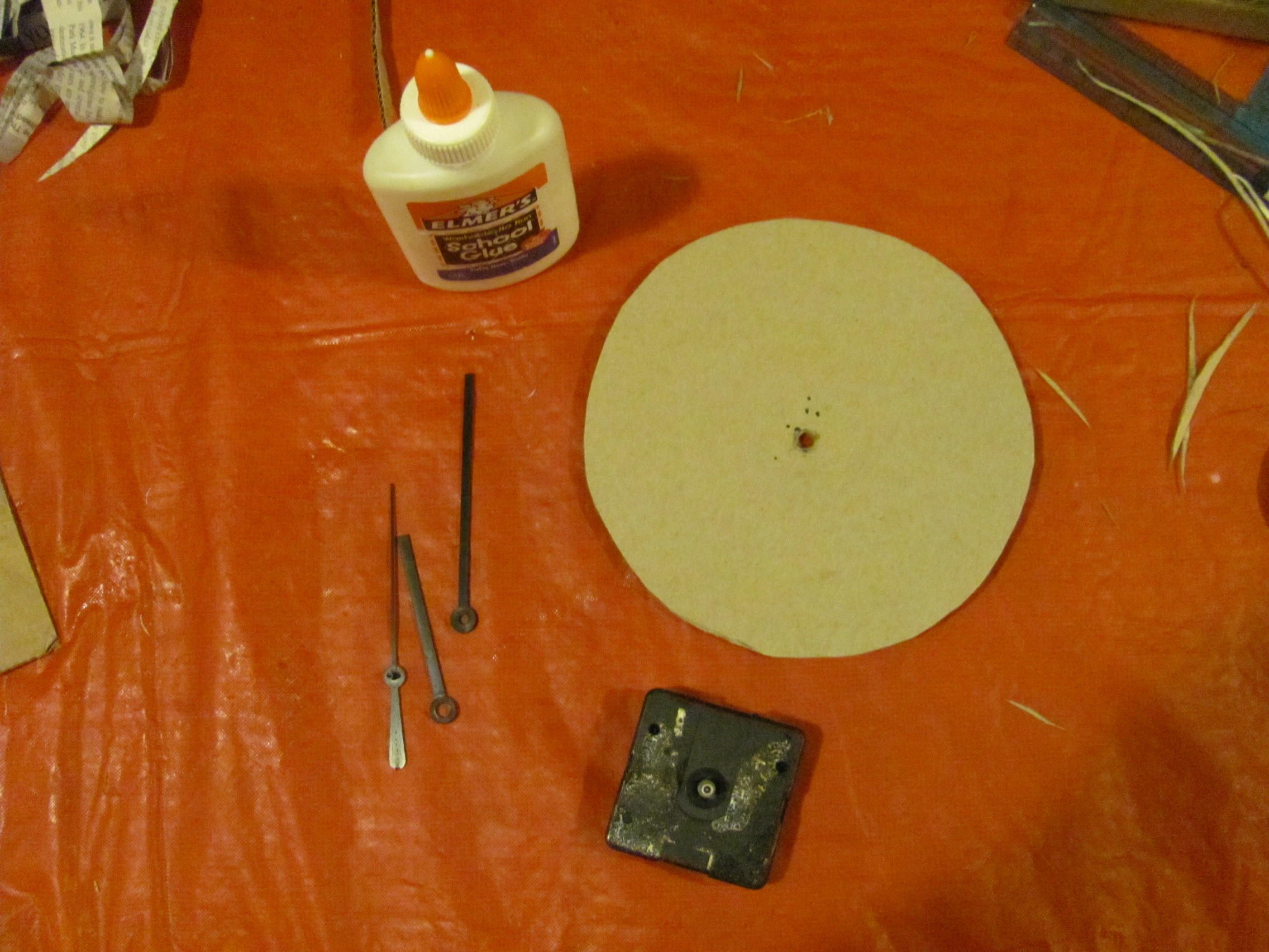 Card Board Clock 6 Steps (with Pictures) Instructables