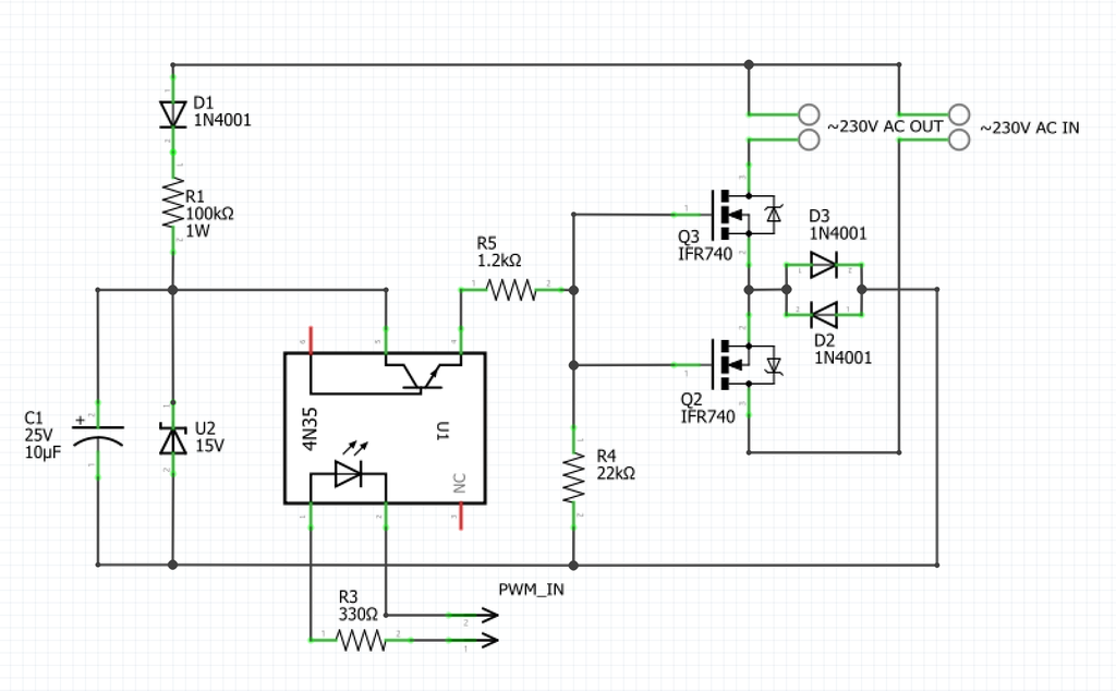 A PWM Dimmer Revisited : 3 Steps (with Pictures) Circuit Diagram