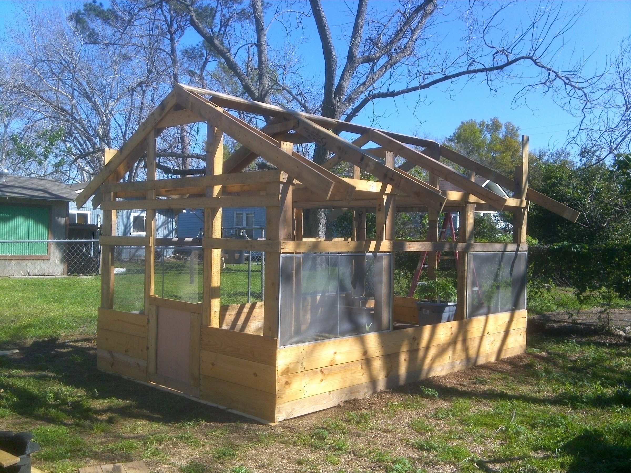 Turn Crates Into a Greenhouse Instructables