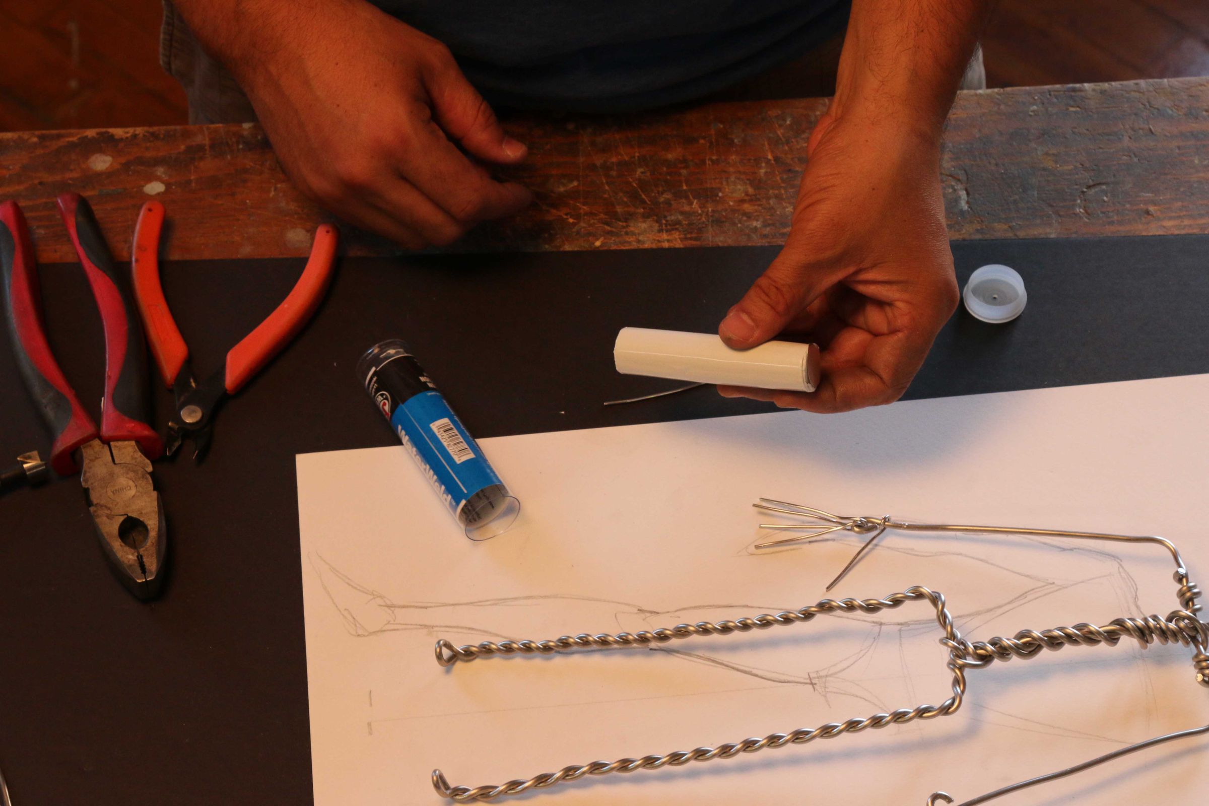 Making an Armature for a Clay Sculpture : 21 Steps (with Pictures ...