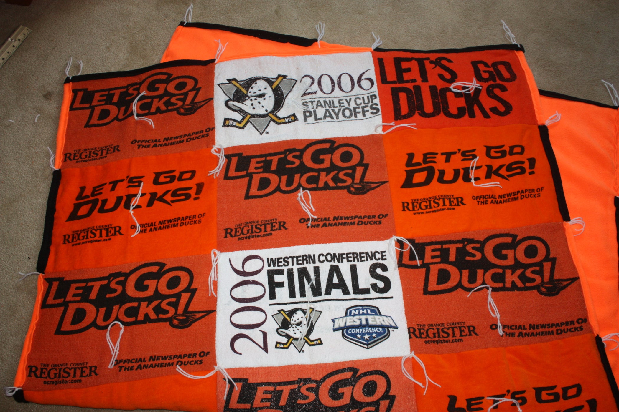 Rally Towel Quilt 8 Steps Instructables