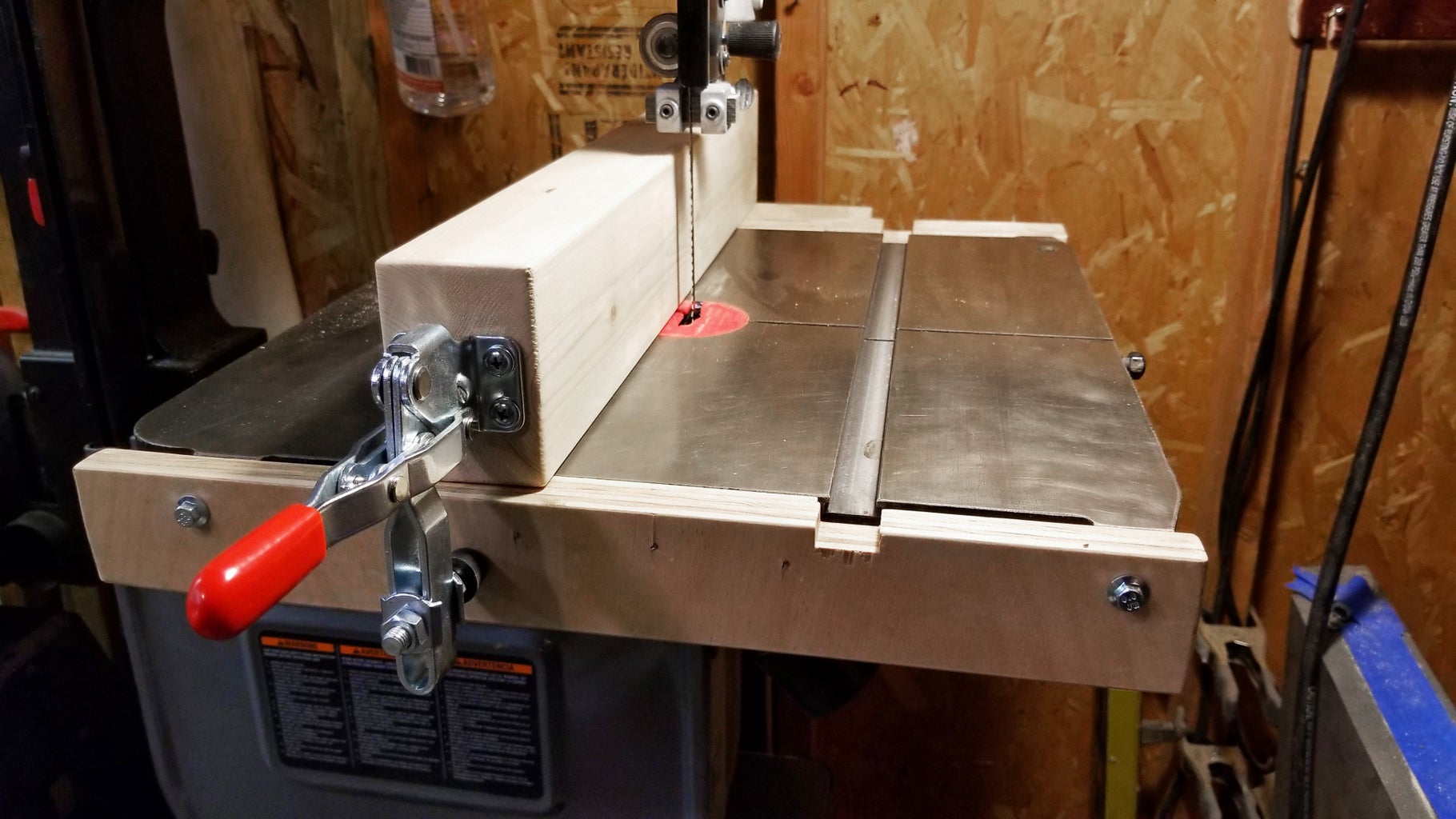 Quick Release Bandsaw Fence 11 Steps With Pictures Instructables - Diy Adjustable Bandsaw Fence Quick Release Bandsaw Fence 11 Steps With Pictures Instructables - Diy Adjustable Bandsaw Fence