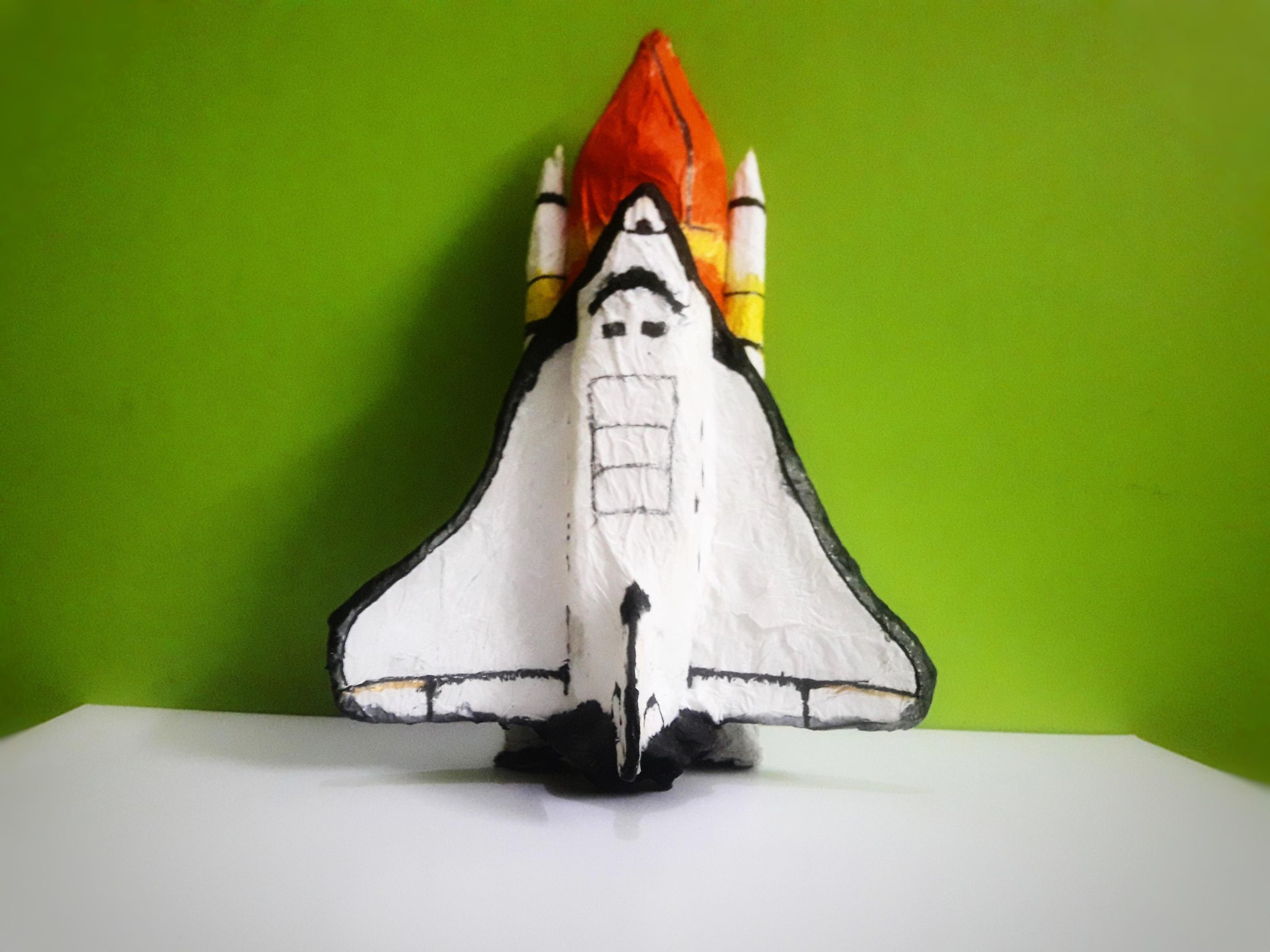 DIY NASA Space Shuttle 4 Steps Instructables
