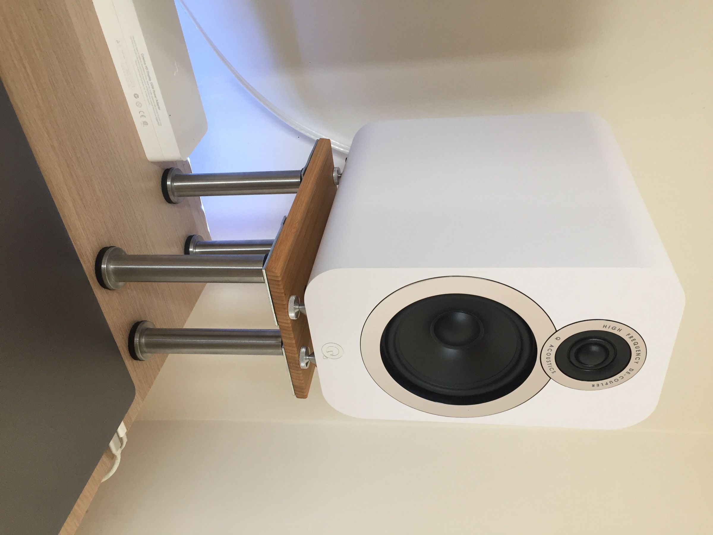 IKEA Hack 15 Minute Desktop Speaker Stands 6 Steps (with Pictures