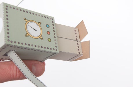 Paperbot - Paper Robot to Print Out and Make : 14 Steps (with Pictures ...