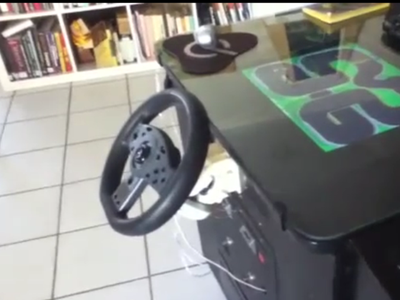 How To Make A 360 Video Game Pc Steering Wheel 9 Steps Instructables