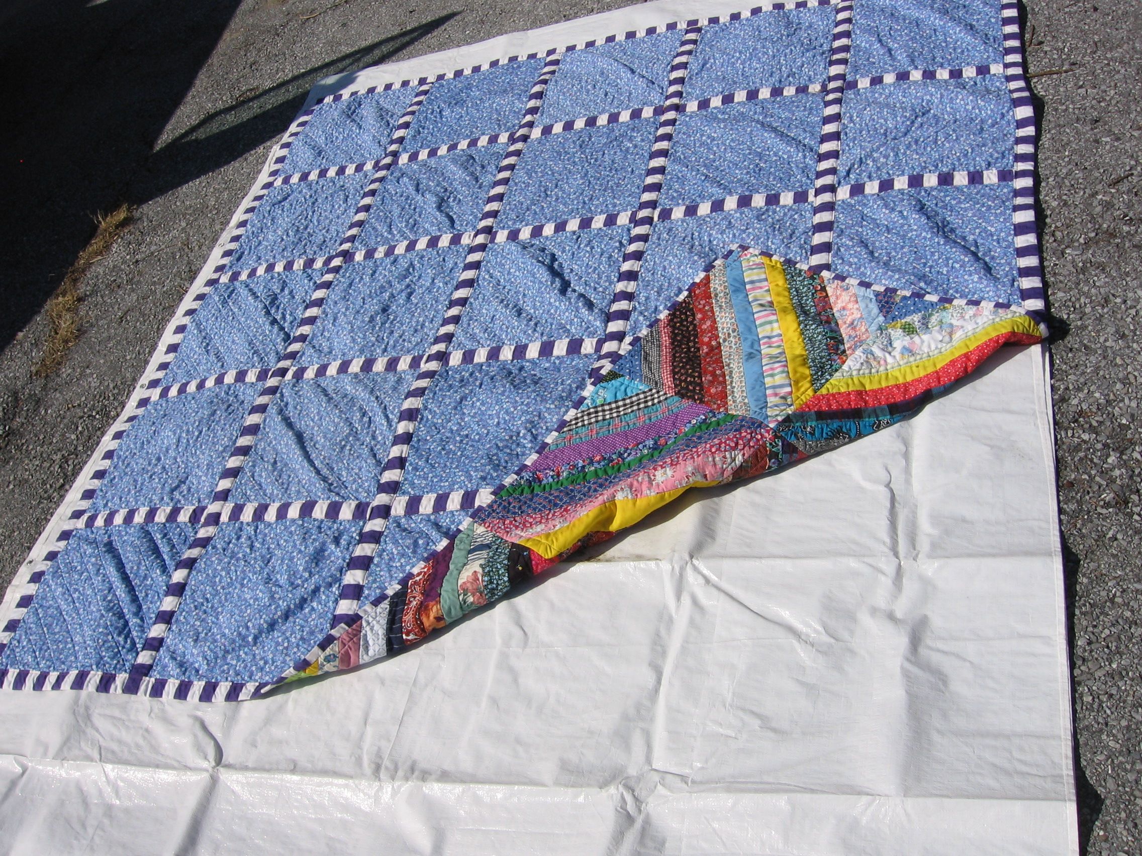 Schnibble Quilt Quick, Easy & Twosided 4 Steps (with Pictures