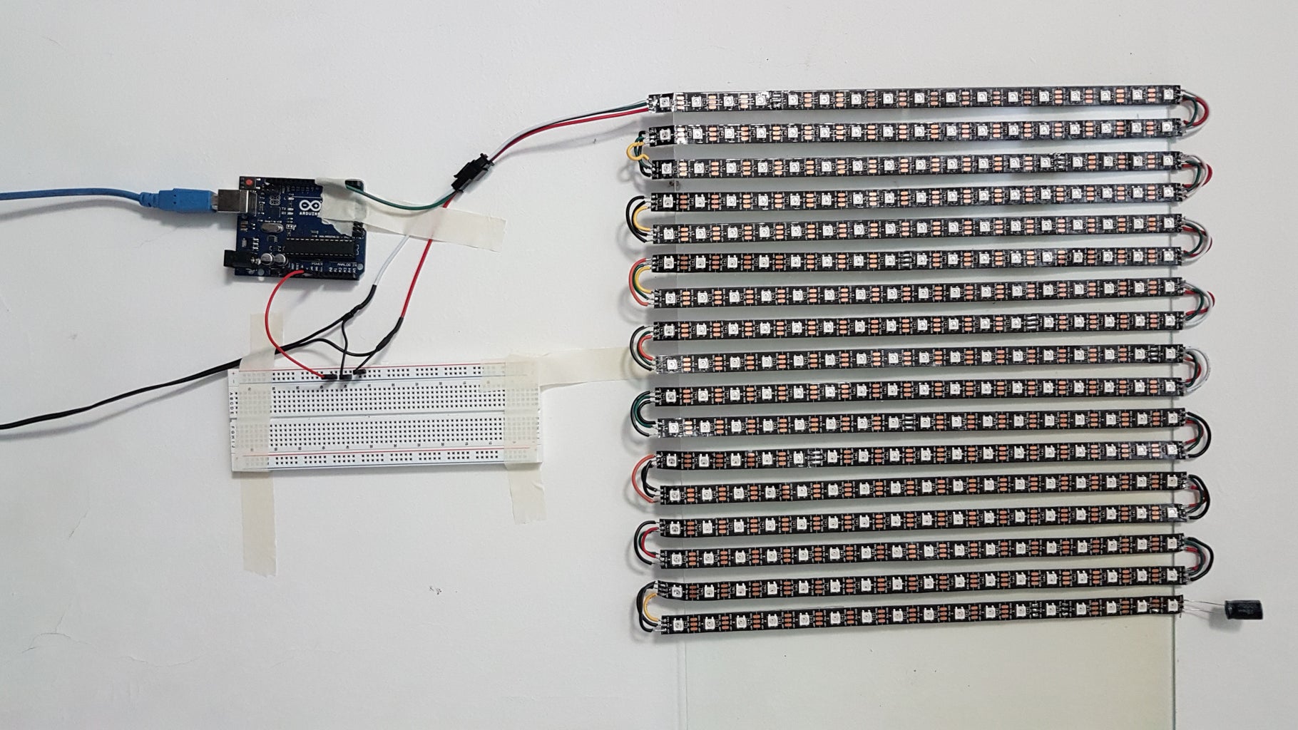 LED Panel Controlled With Arduino : 5 Steps (with Pictures) - Instructables
