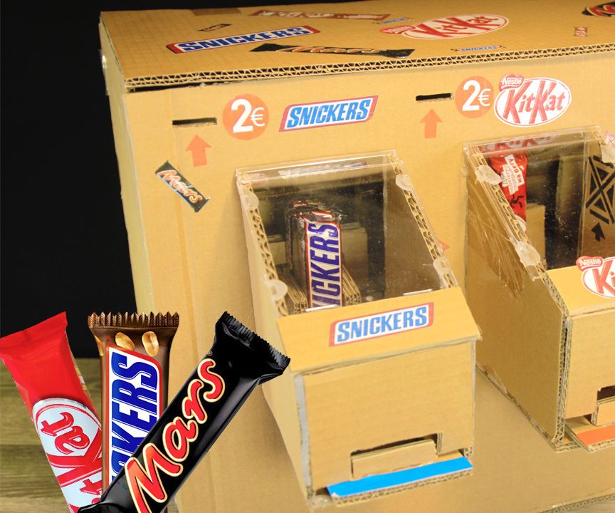 HOW TO MAKE CHOCOLATE VENDING MACHINE