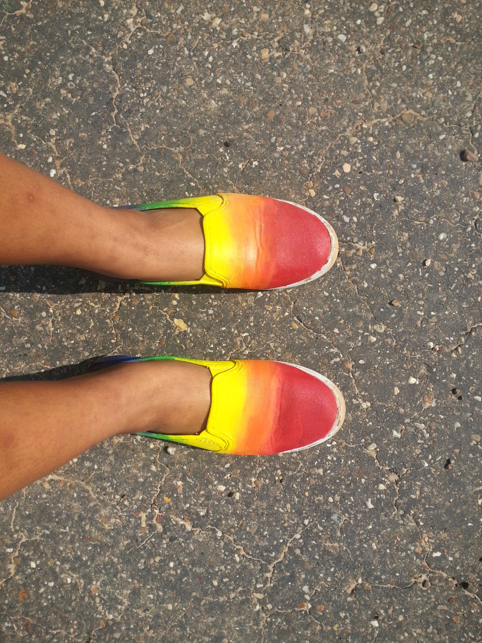 Rainbow Shoes 4 Steps (with Pictures) Instructables