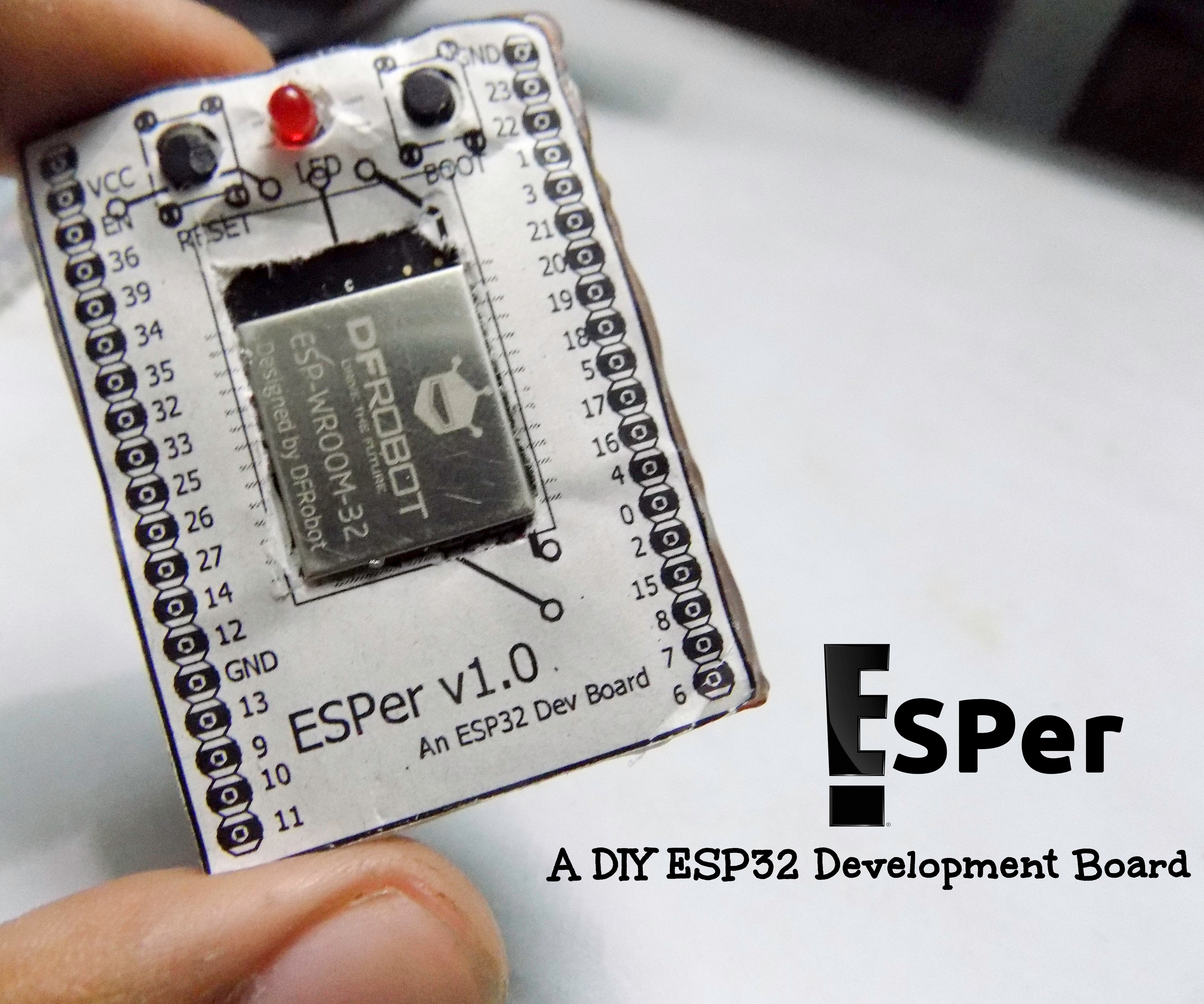 DIY ESP32 Development Board - ESPer