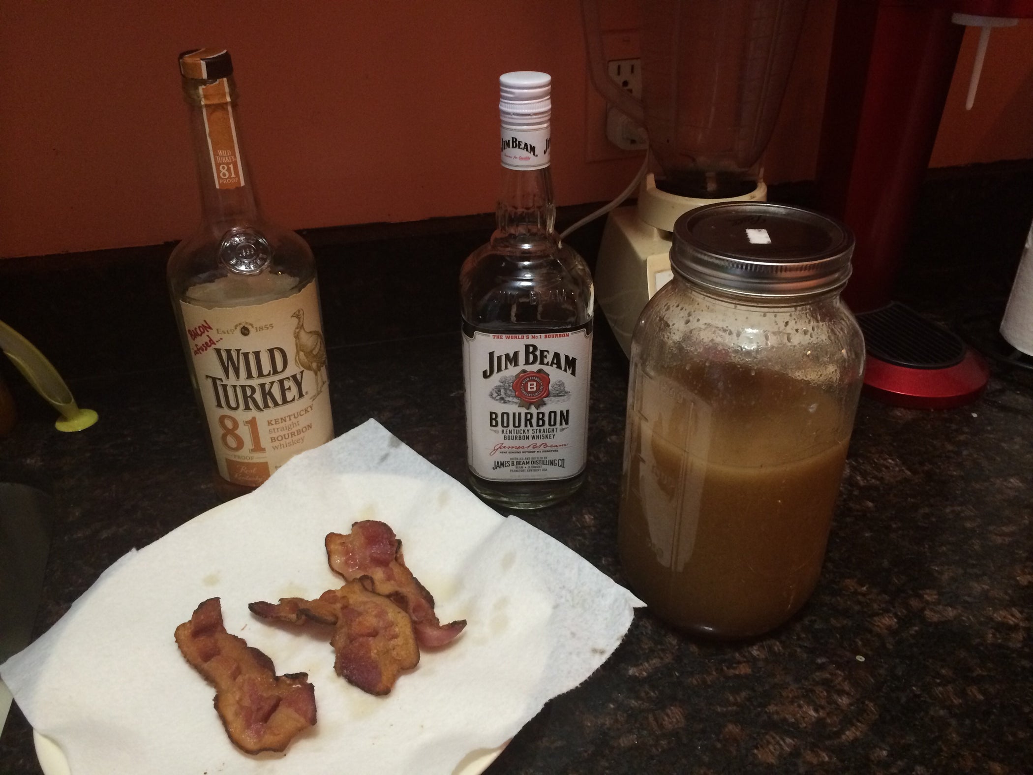 Bacon Infused Bourbon 6 Steps (with Pictures) Instructables