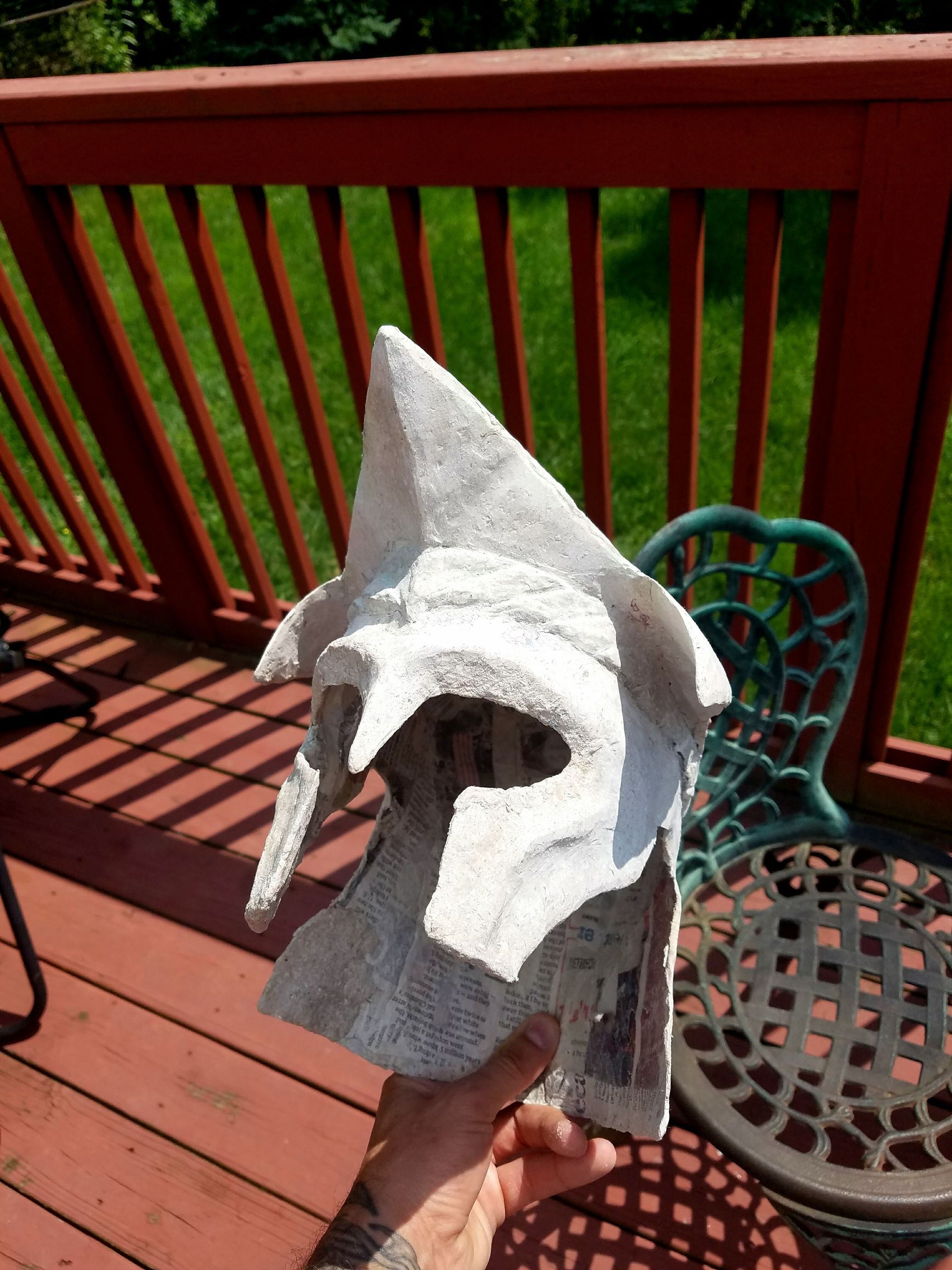 Paper Mache Helmet 11 Steps (with Pictures) Instructables