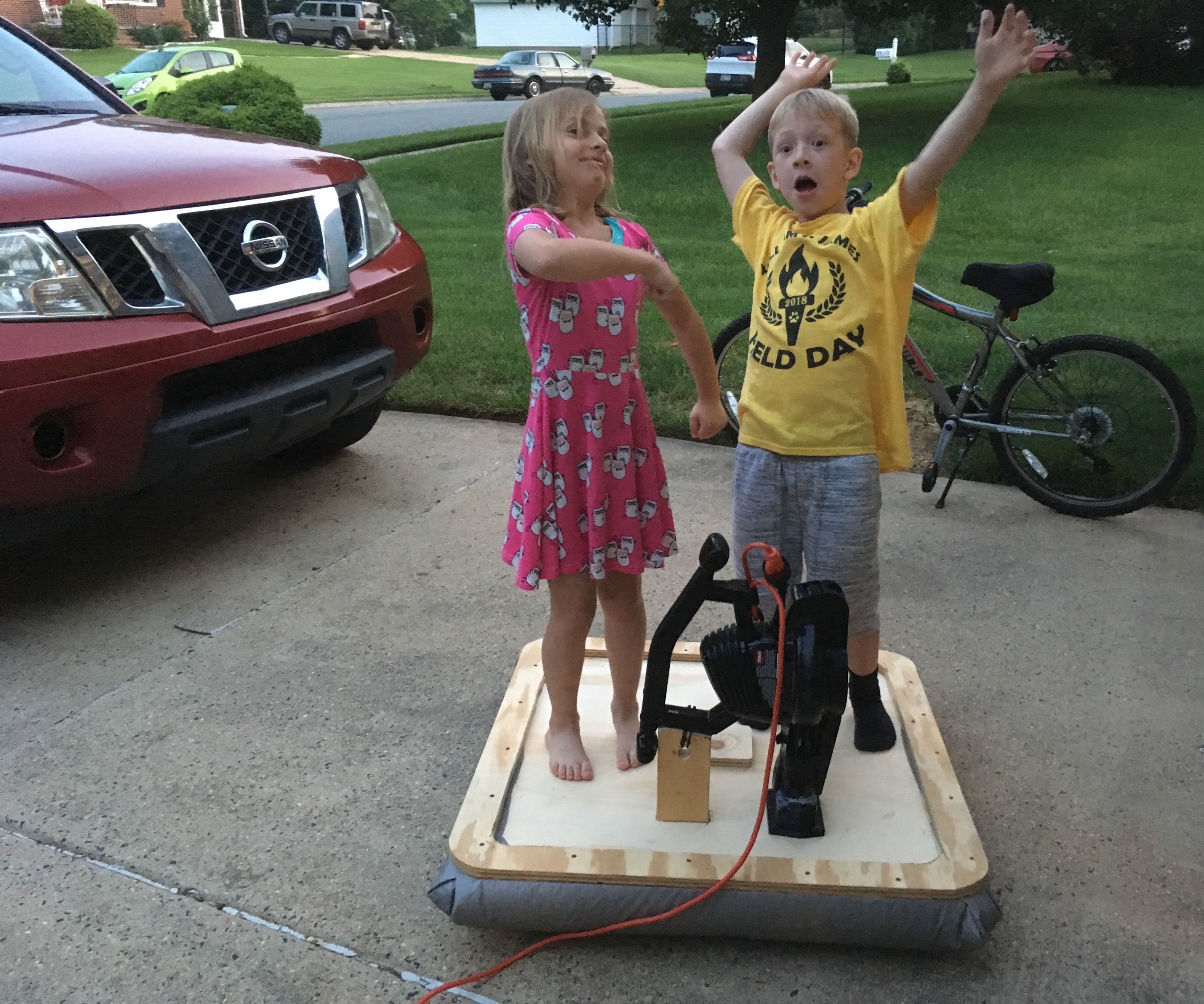 Build a Hover Craft in Less Than an Hour!