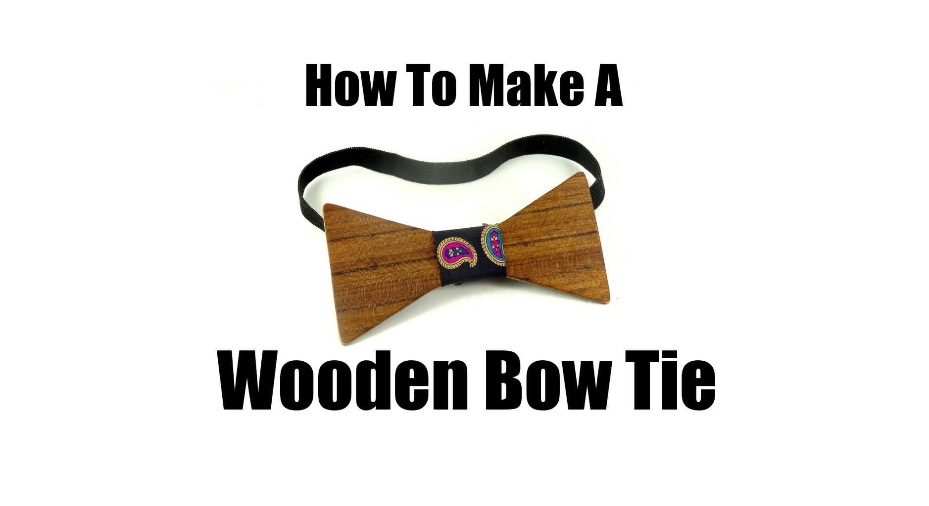 diy wooden bow tie 5 steps with pictures instructables