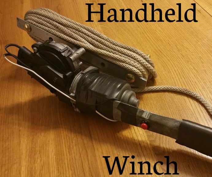 Handheld Winch 11 Steps Instructables