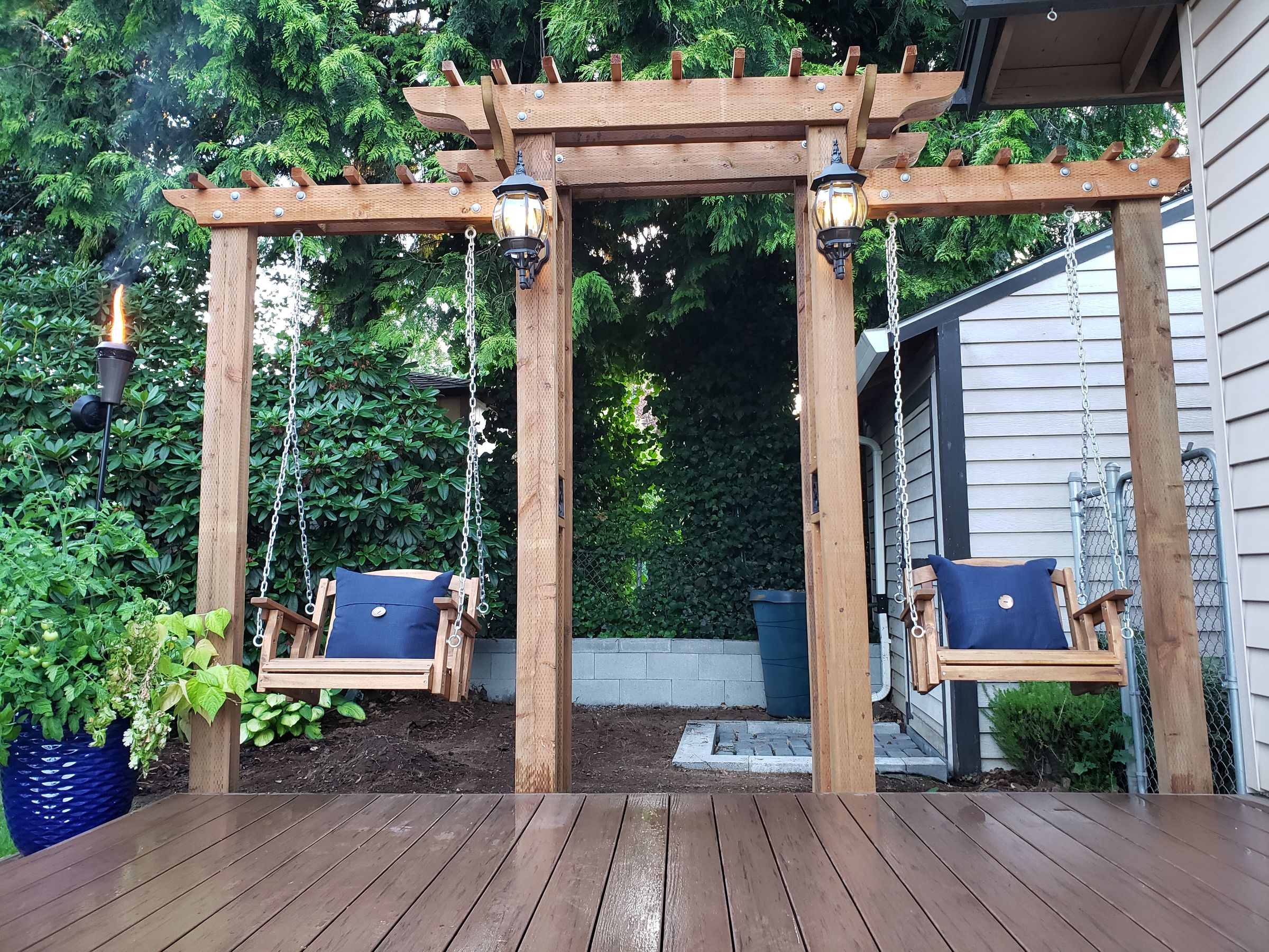 Arbor Arch With Dual Swings 64 Steps (with Pictures) Instructables