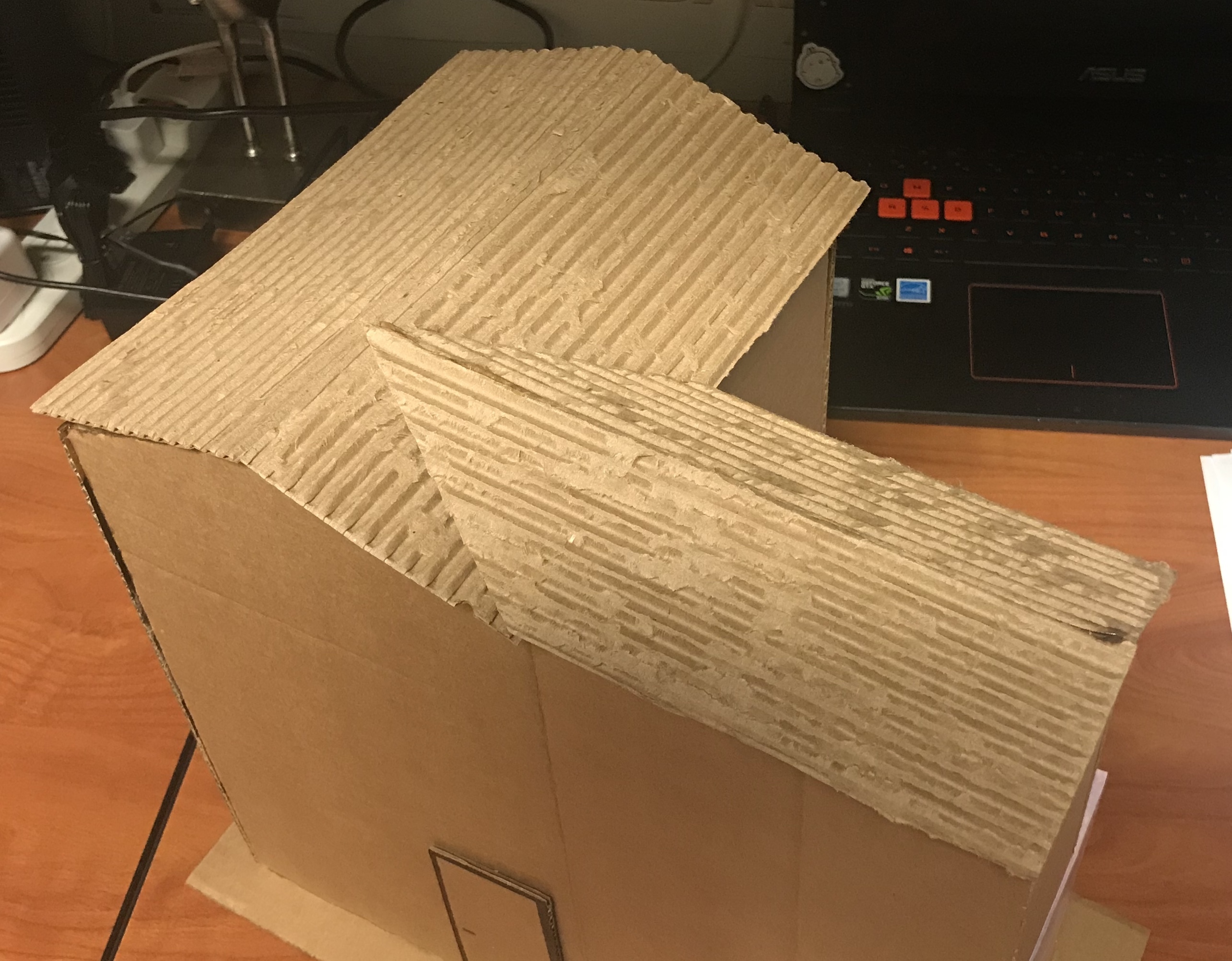 Build a Model Cardboard House 10 Steps Instructables