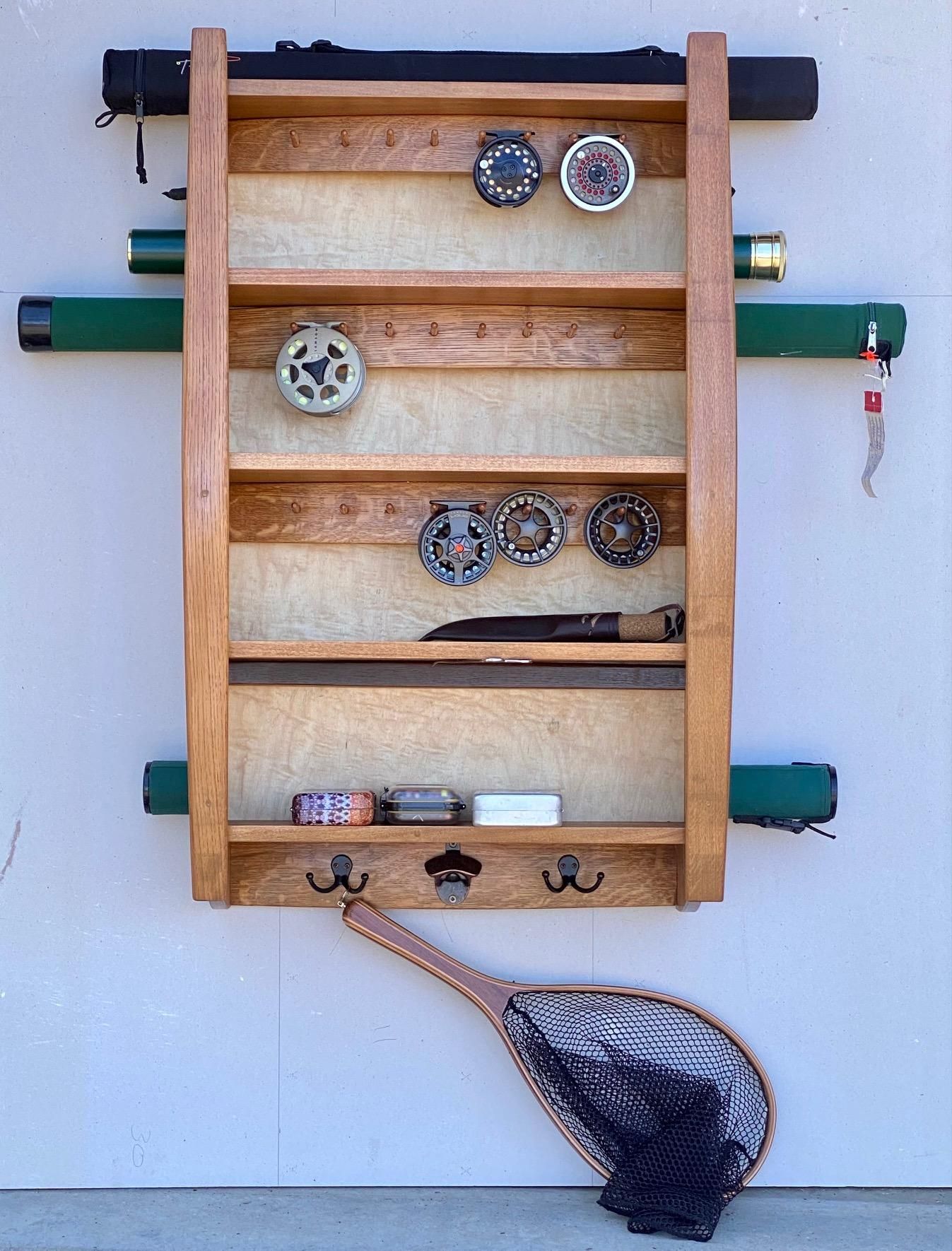 Fly Rod and Reel Storage Shelf 9 Steps (with Pictures) Instructables