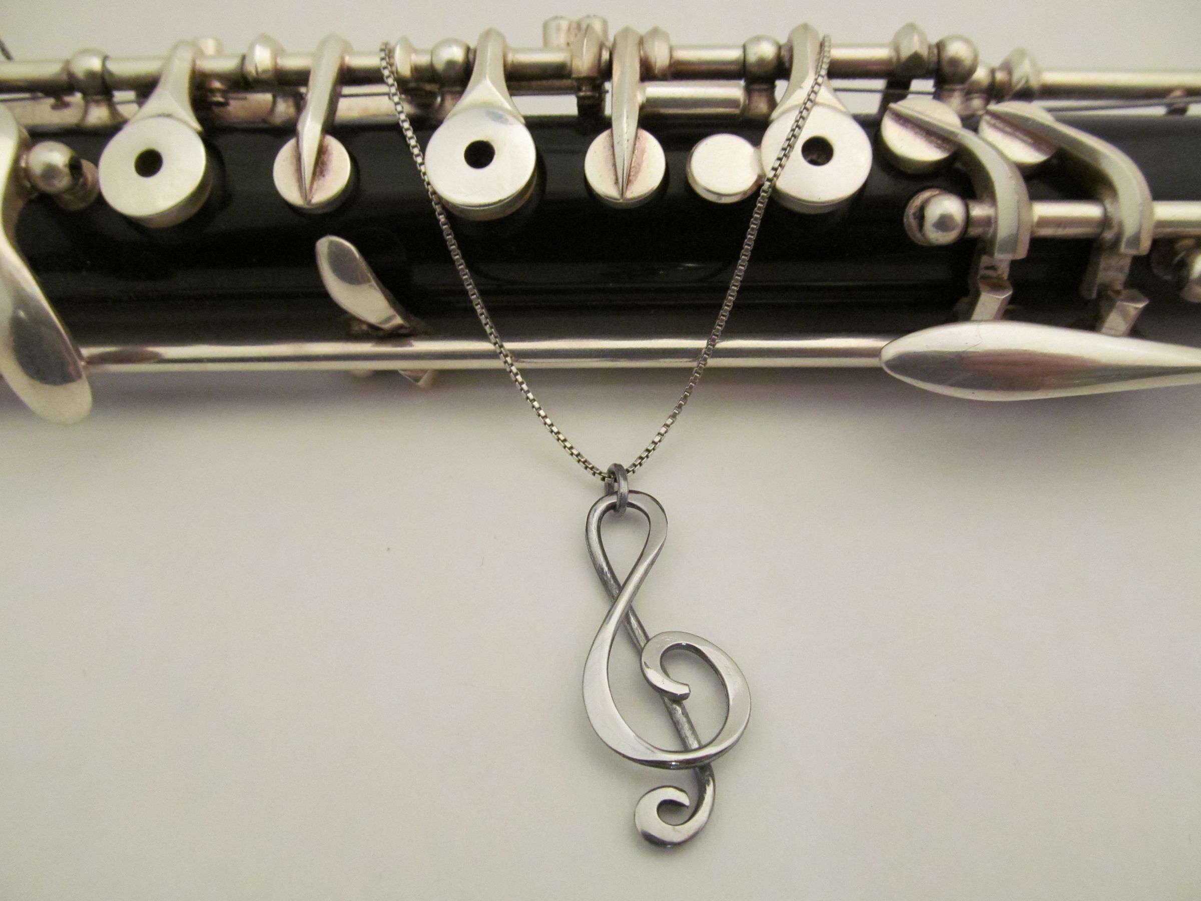 Treble Clef Pendant